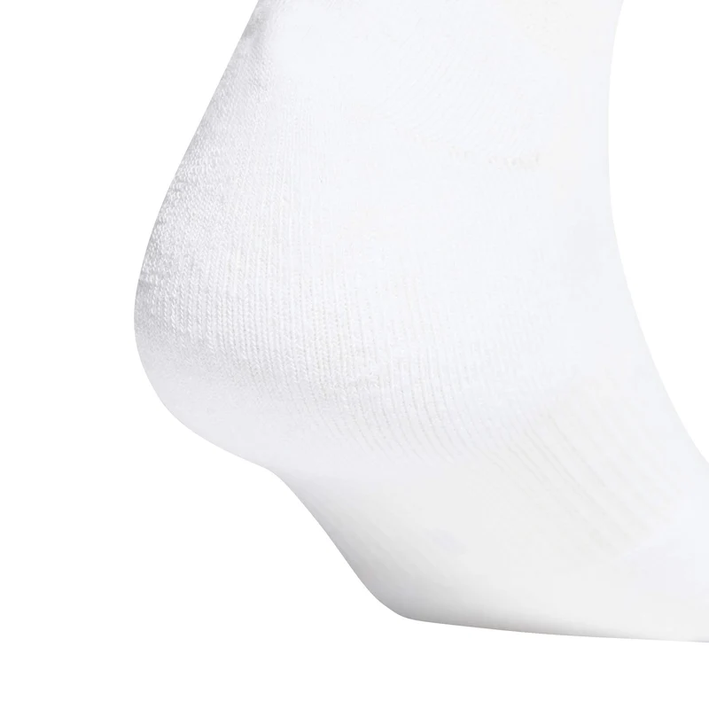 Calzini Sportivi Imbottiti a Tre Strisce, Alta Caviglia, Confezione Da Tre Paia - White