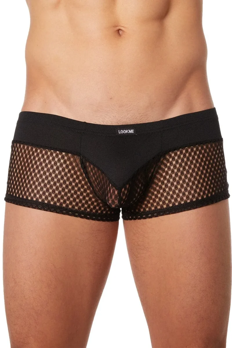 mini culotte résille noir opaque séduisant sexy élastique polyamide élasthanne confortable moulant galbant chic intime délicat