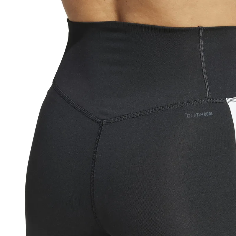 Leggings Optime Essentials 3-Stripes Flared - Black