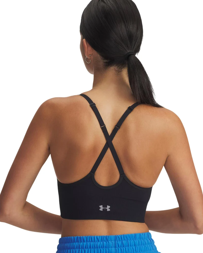 Reggiseno Sportivo Vanish Seamless Low - Black / Steel