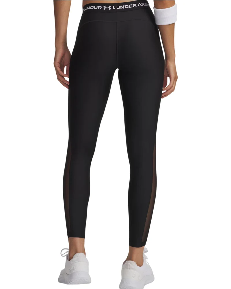 Leggings HeatGear Mesh - Ultimate Black / White