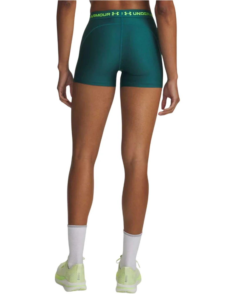 Shorts 3'' HeatGear Shorty - Rack Green / Hyper Green