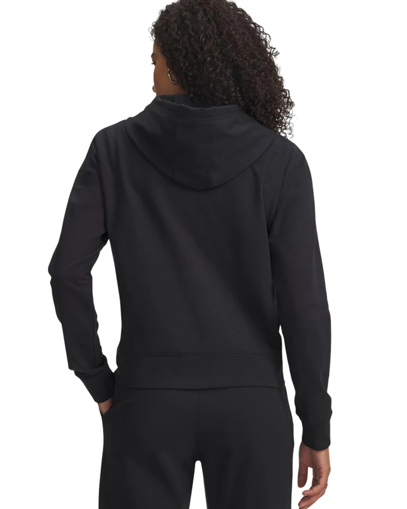 Felpa Full Zip Sport Terry - Black / White