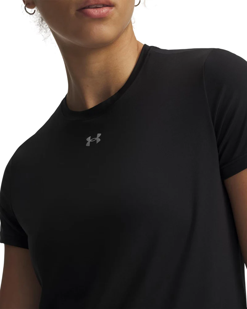 T-Shirt UA Vanish - Ultimate Black / Mod Gray