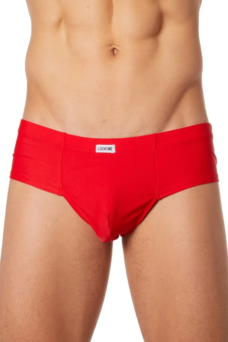 mini boxer rouge sexy polyamide élasthanne douceur élasticité maintien ajusté confort sensuel audacieux moderne lisse respirant homme