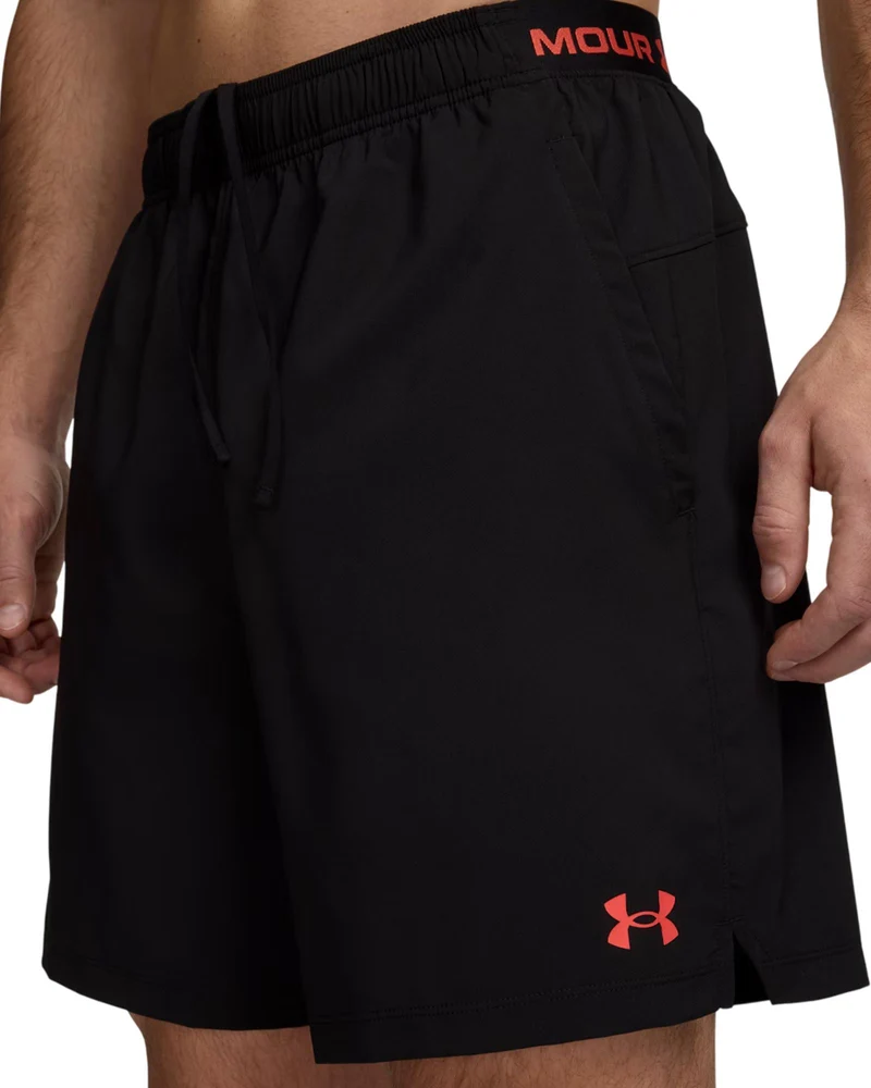 Shorts Vanish Woven DC - Ultimate Black / Venom Red