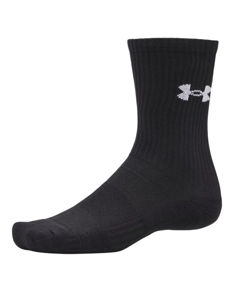 Calze Performance Cotton Nere - 3 Paia