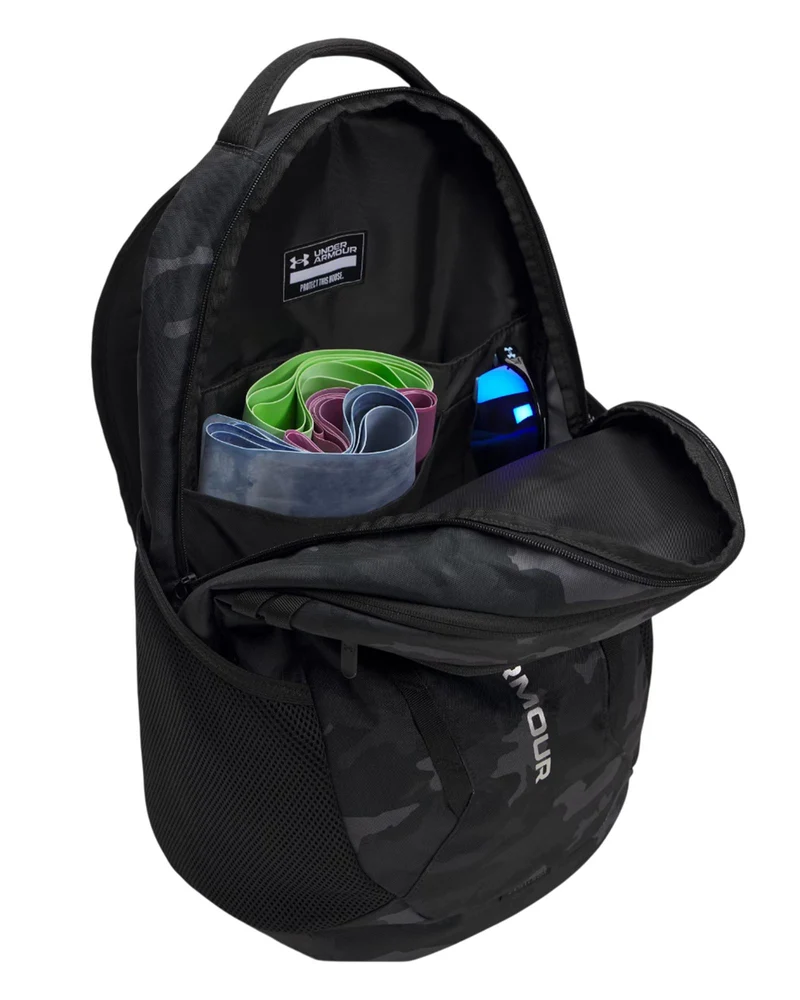 Zaino Hustle 6.0 Black / Metallic Silver