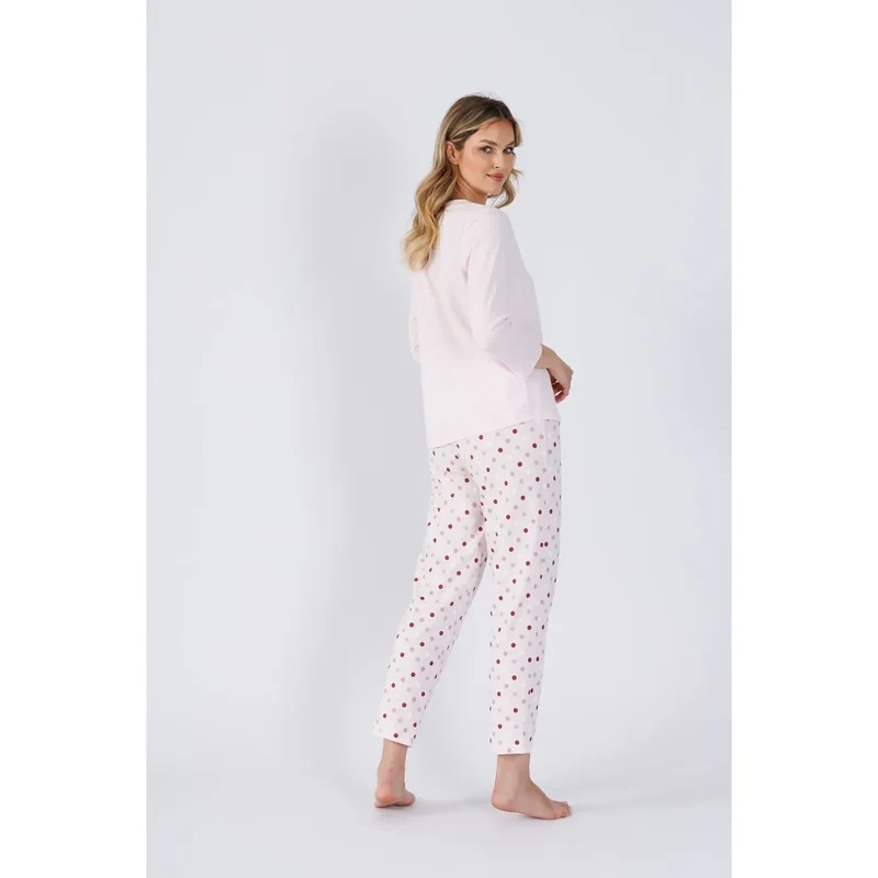 Pyjama érotique femme NUIT Élégance et Confort Coton Doux Taille Élastique Motifs Joyeux lingerie intime détente maison