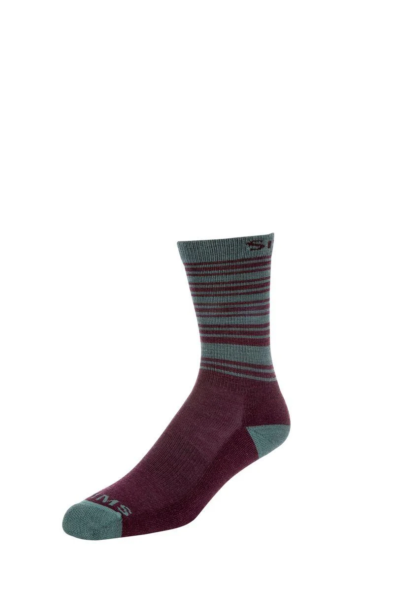 Women's Merino Lightweight Hiker Sock Garnet