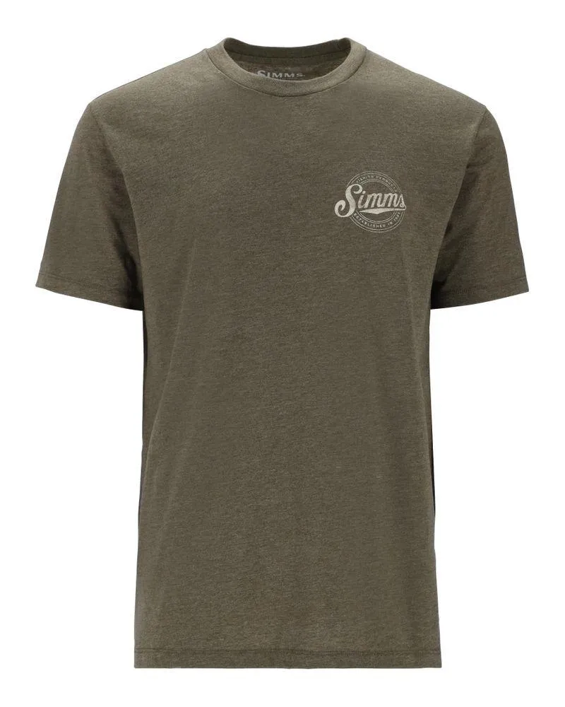 Circle Lockup T-Shirt Military Heather