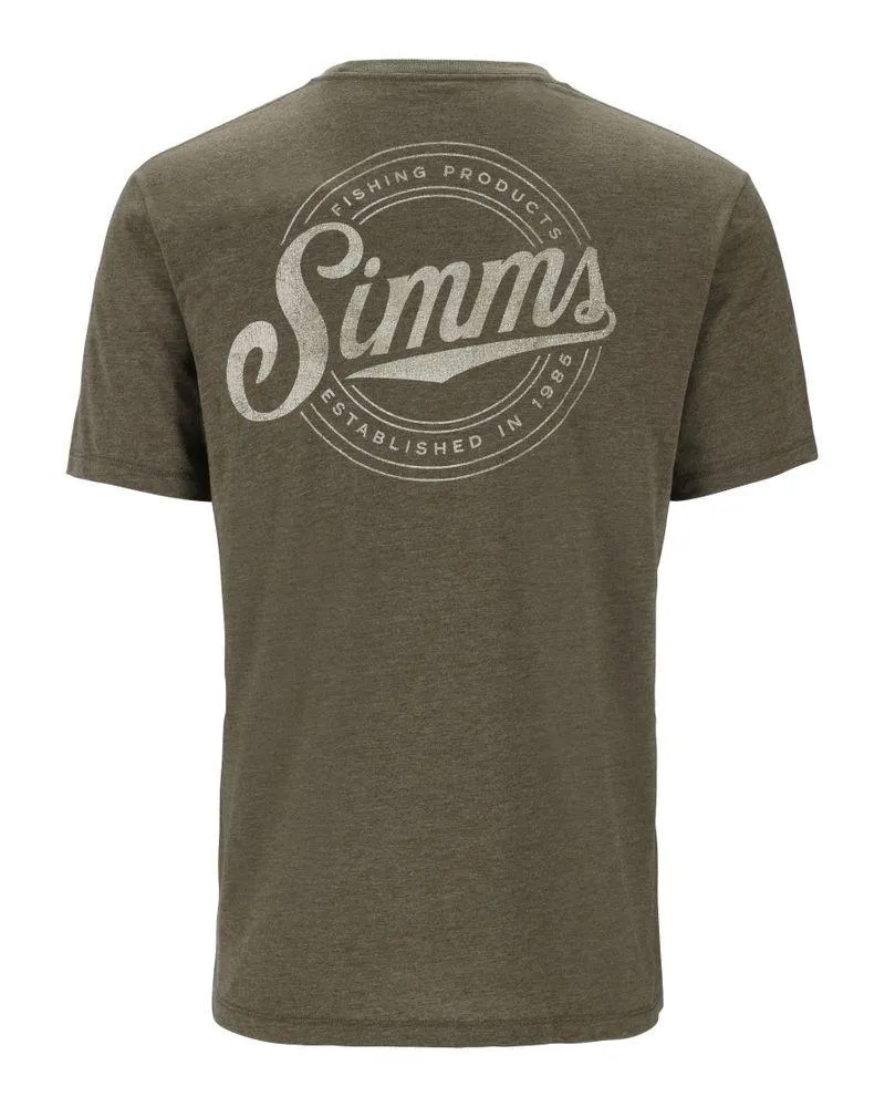 Circle Lockup T-Shirt Military Heather