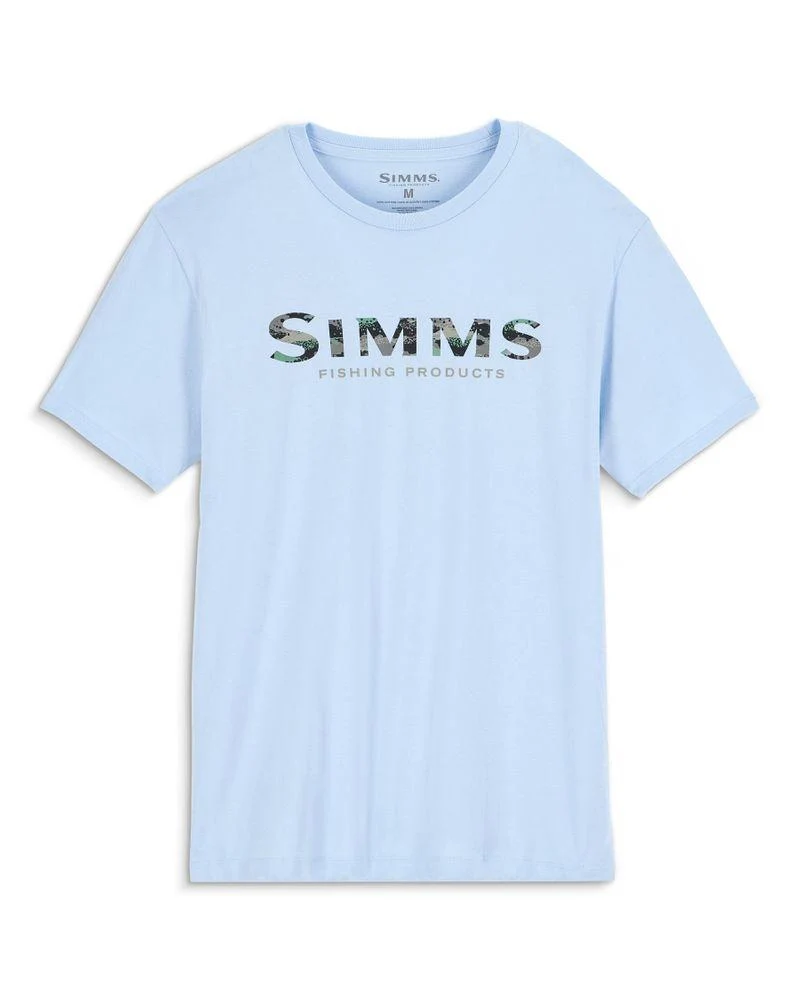 Shroud Fill Logo T-Shirt Sky Blue