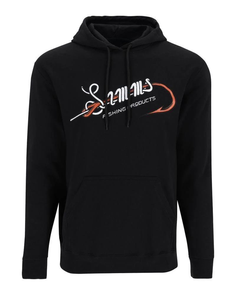 Hook and Loop Hoody Black