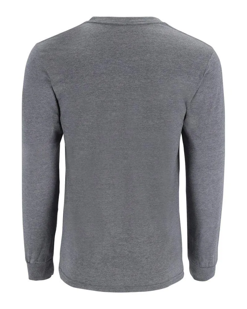 Logo Shirt LS Athletic Heather