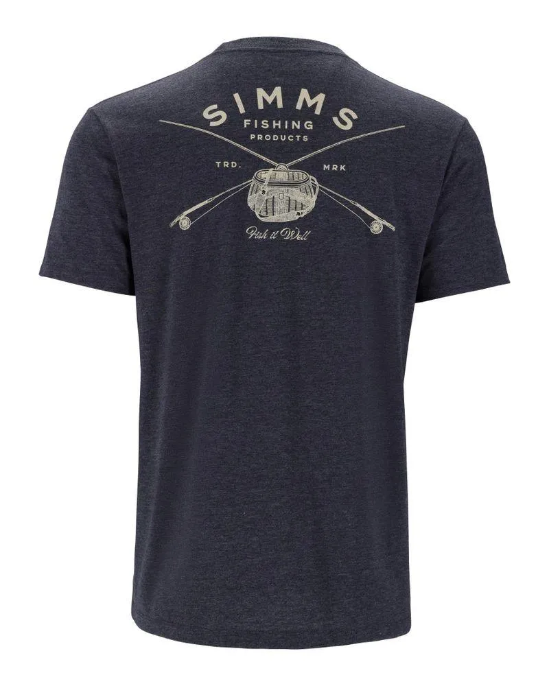 Classic Tackle T-Shirt Navy Heather