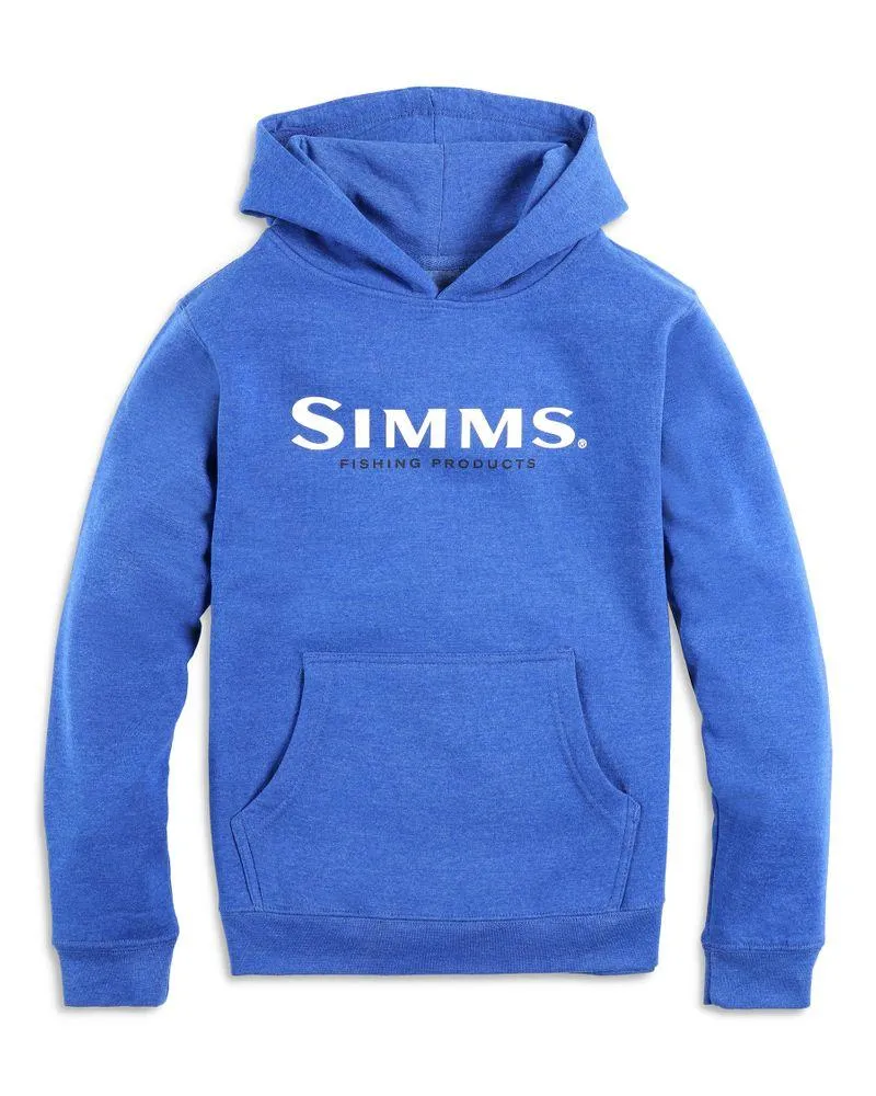 Kid's Logo Hoody Royal Blue