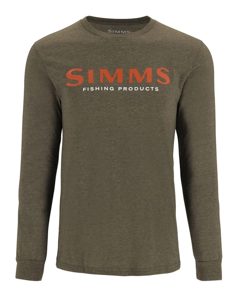 Logo Shirt LS Loden Heather
