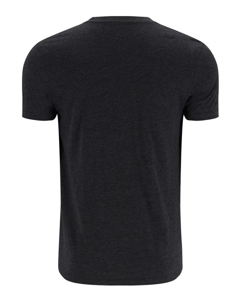 Trout Outline T-Shirt Dark Gunmetal Heather