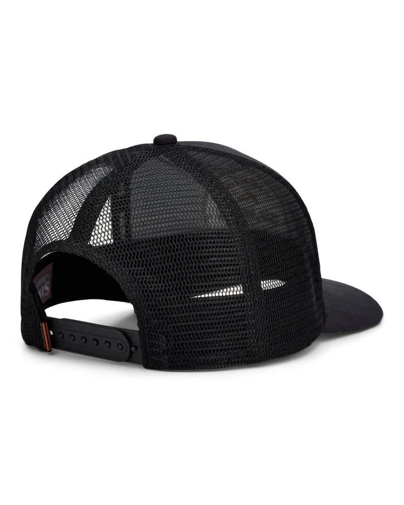 Double Haul Trucker Black Rounder