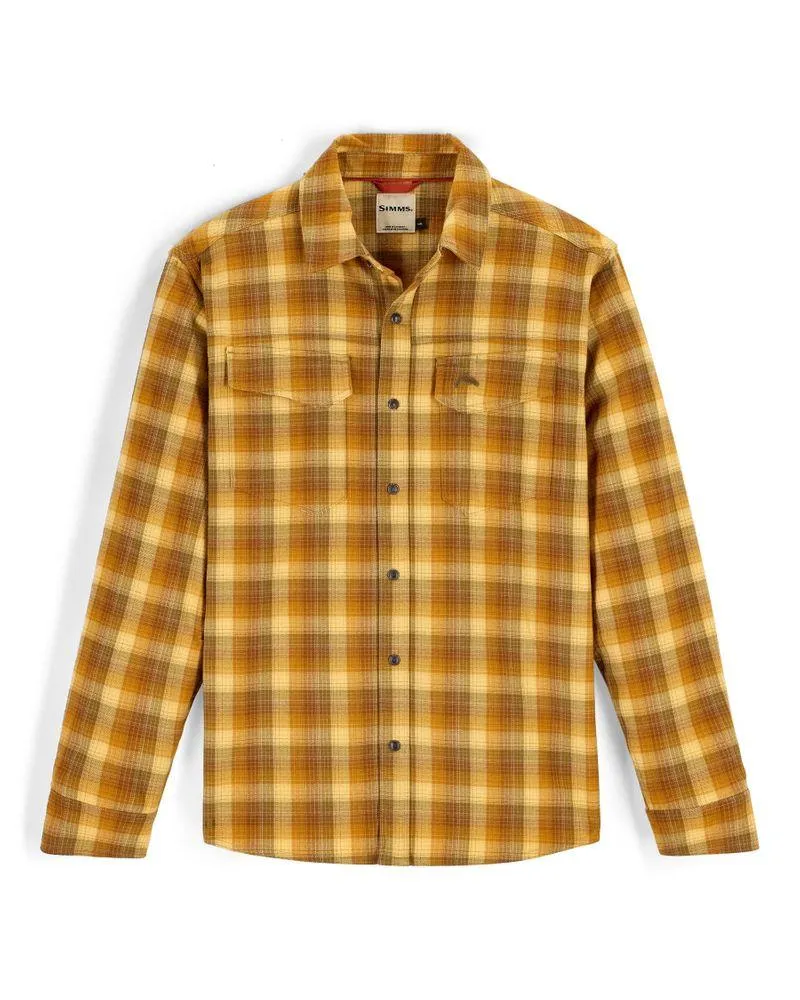 Gallatin Flannel Shirt Kennebec Plaid: Sandbar