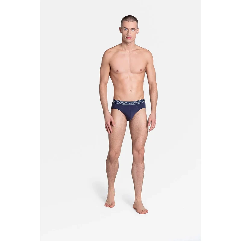 L'ensemble model 151503 Henderson slip homme gris bleu marine 2Pack collection new coupe classique confort coton elasthanne taille ceinture L M XL XXL