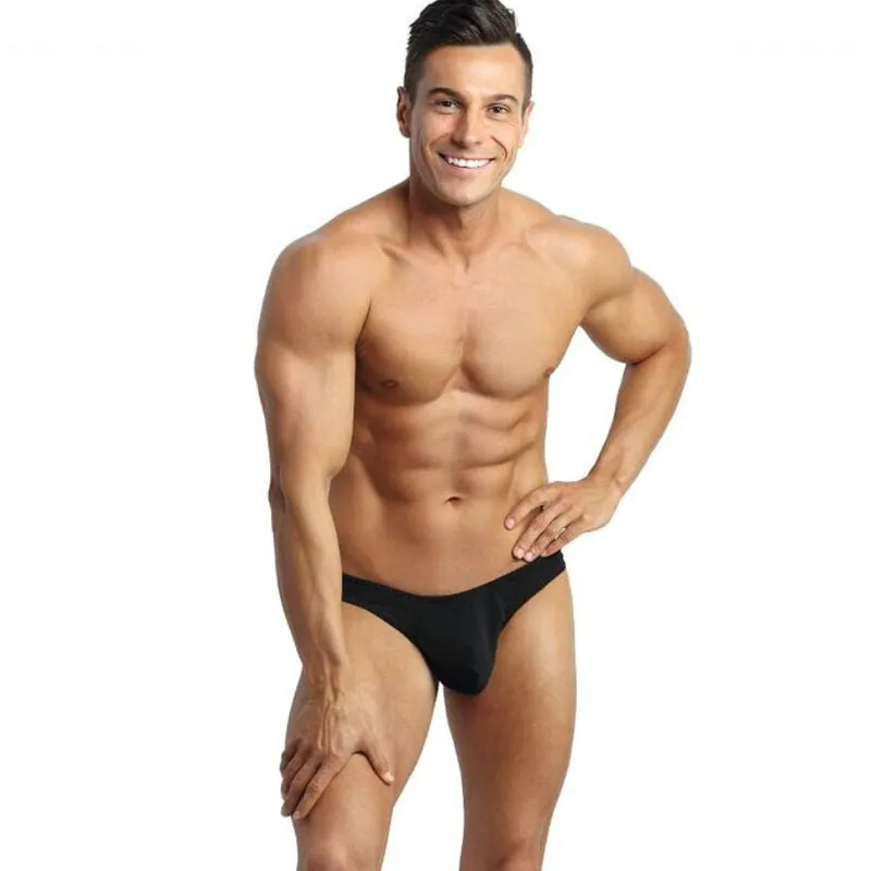 string homme microfibre noir confortable élastique délicat Anais séduction raffiné léger respirant maintien extensible invisible ajustable durable élégant