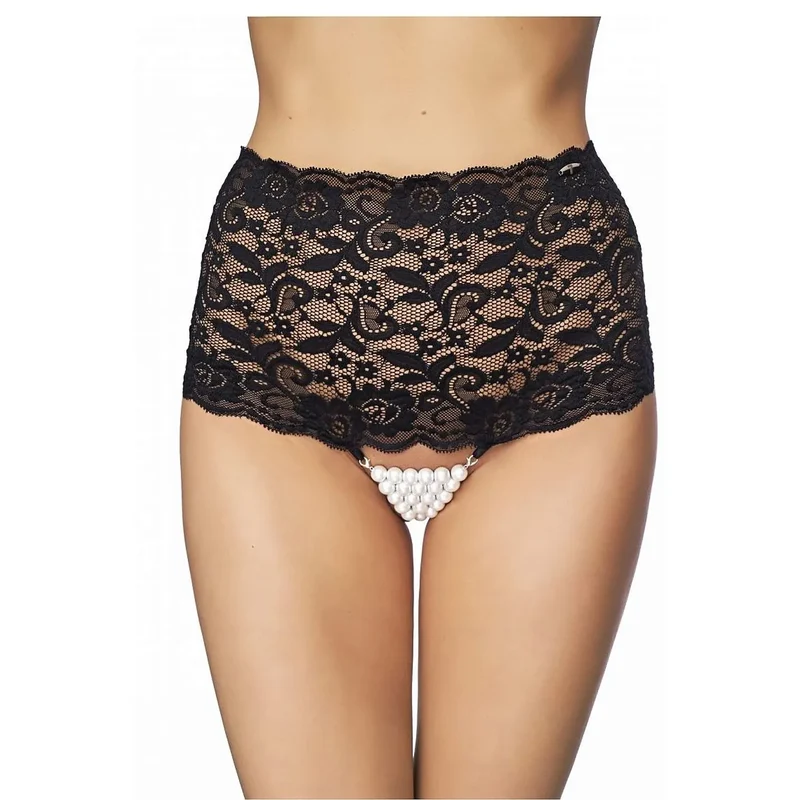 Strings model 206177 7heaven lace pearls sexy elegant lingerie intimate erotico discretion comfort quality