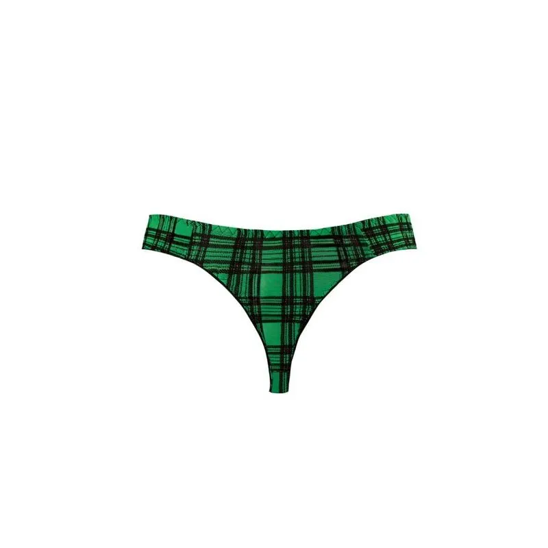 slip sexy homme lycra doux vert noir carreaux coupe ajustée confort maintien bande élastique large qualité supérieure durable fabrication européenne