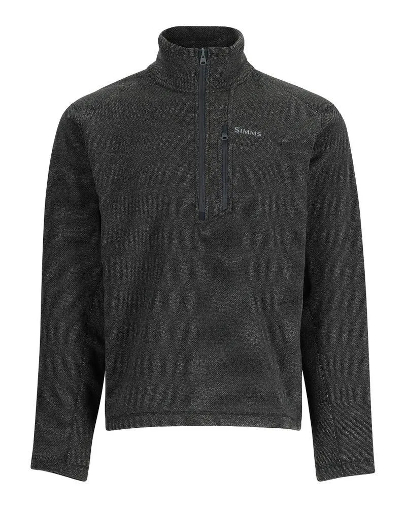 Rivershed Half Zip Black Heather