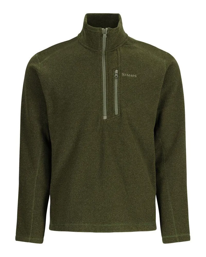 Rivershed Half Zip Riffle Heather