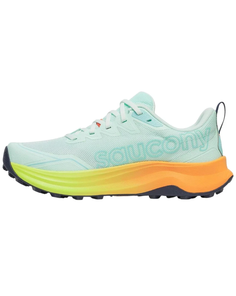 Scarpe Da Running Peregrine 16 Aqua / Citron Donna