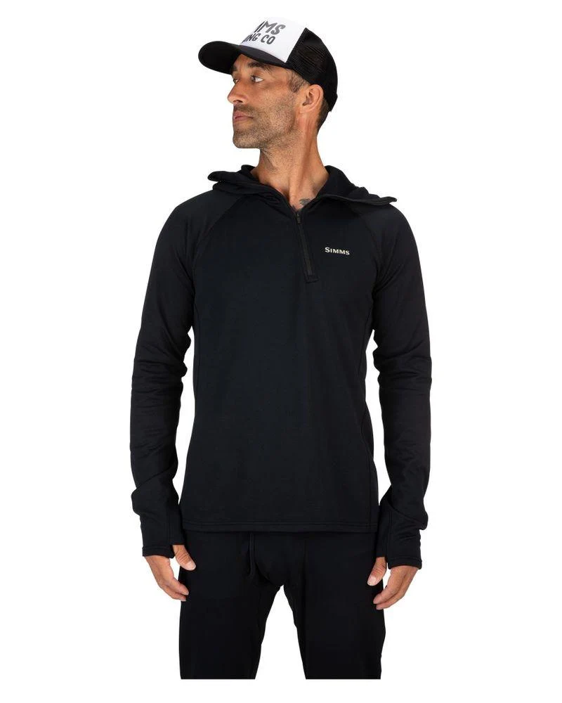 Heavyweight Baselayer Hoody Nero