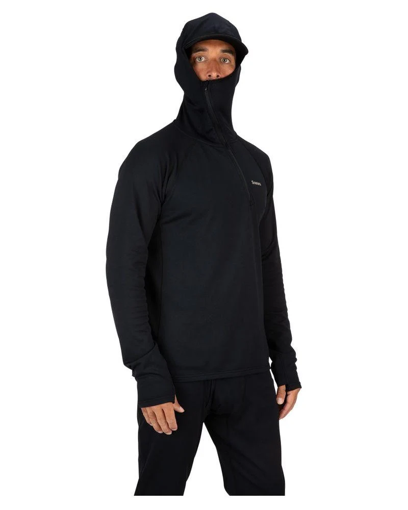 Heavyweight Baselayer Hoody Nero