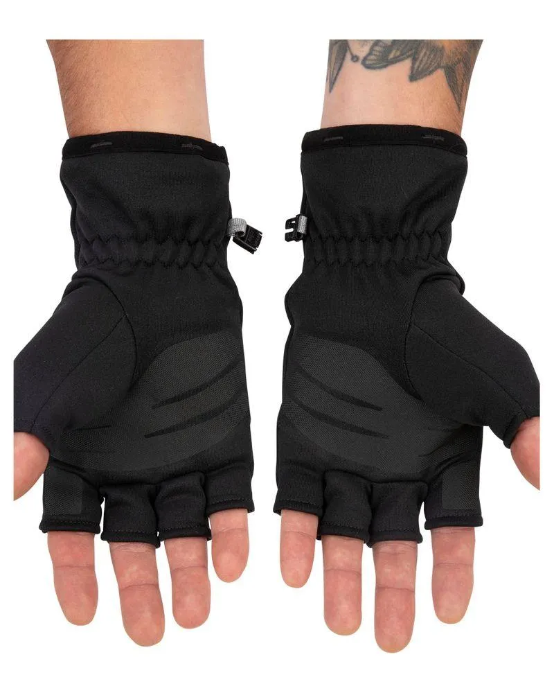 Freestone Half-Finger Gloves Nero