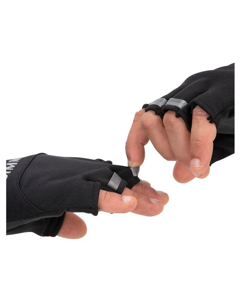 Freestone Half-Finger Gloves Nero