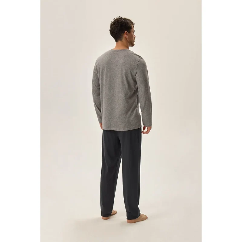 Pyjama homme Henderson 199750 - Pajama classe et confort coton doux, tailles M-L-X, parfaits pour la détente nocturne