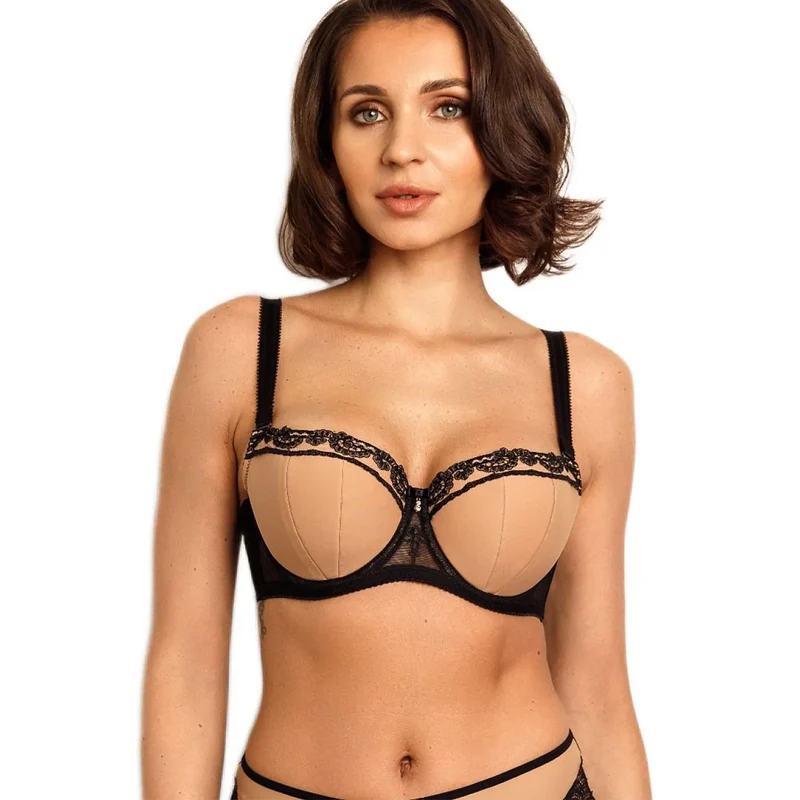 Soutien-gorge sans bretelles grande taille confort bustier Vena 227984