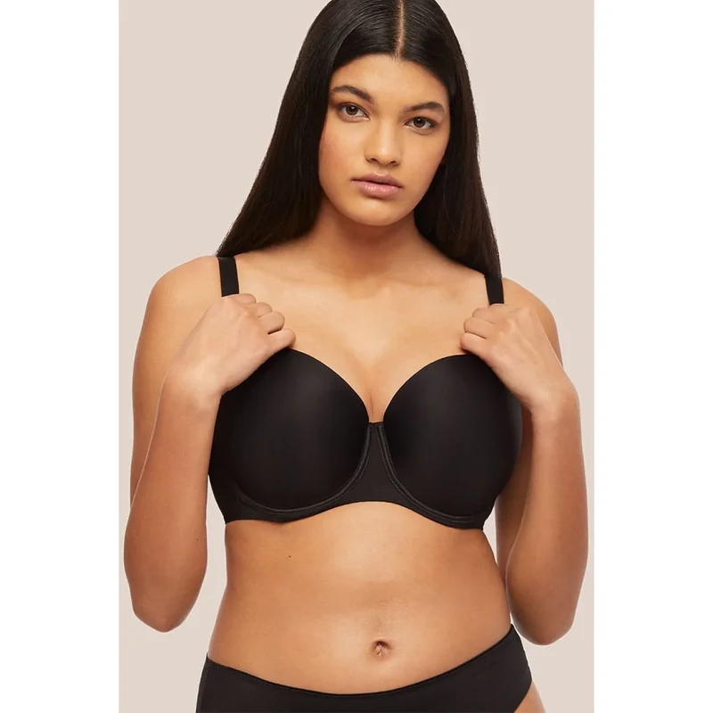 Soutien-gorge rembourré grande taille polyamide polyester élasthanne Kinga