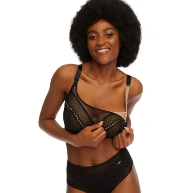 Soutien-gorge allaitement grandes tailles coton élasthanne confort Kinga 227959
