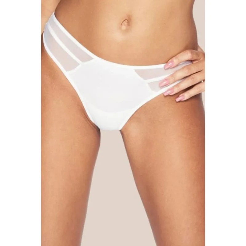 Culottes brésiliennes Kinga taille variée coton élasthanne polyamide