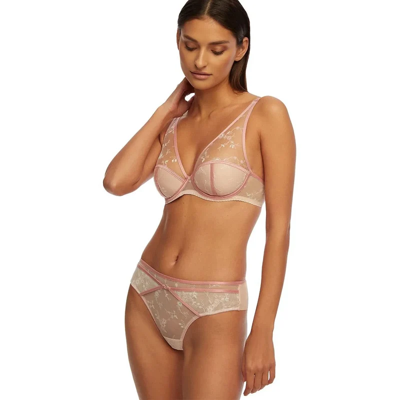 Soutien-gorge push-up Kinga model 227836 tailles variées confort coton polyamide