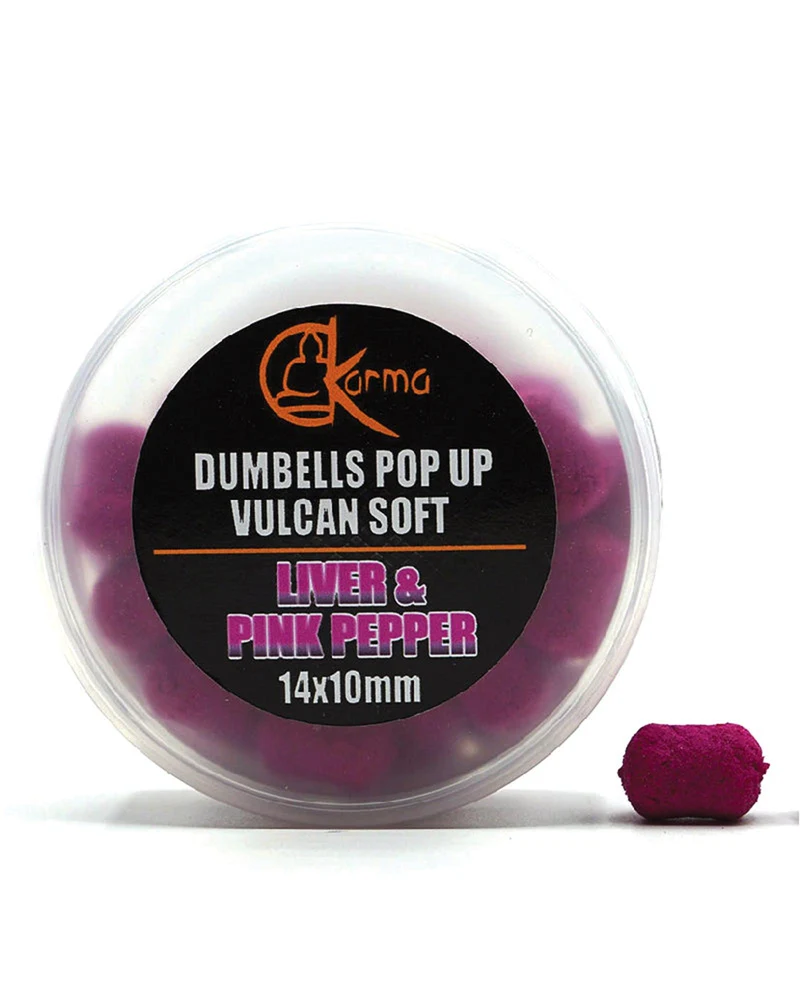 Dumbell Vulcan Soft Pop Up 14x10mm