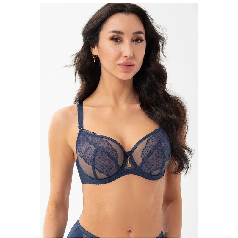 Soutien-gorge Gorsenia 209537 lingerie fine dentelle confort support Wired bras ajustables lingerie sexy féminine elegance