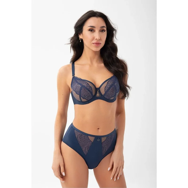 Soutien-gorge Gorsenia 209537 lingerie fine dentelle confort support Wired bras ajustables lingerie sexy féminine elegance