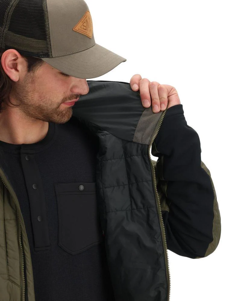Fall Run Hybrid Hoody Loden