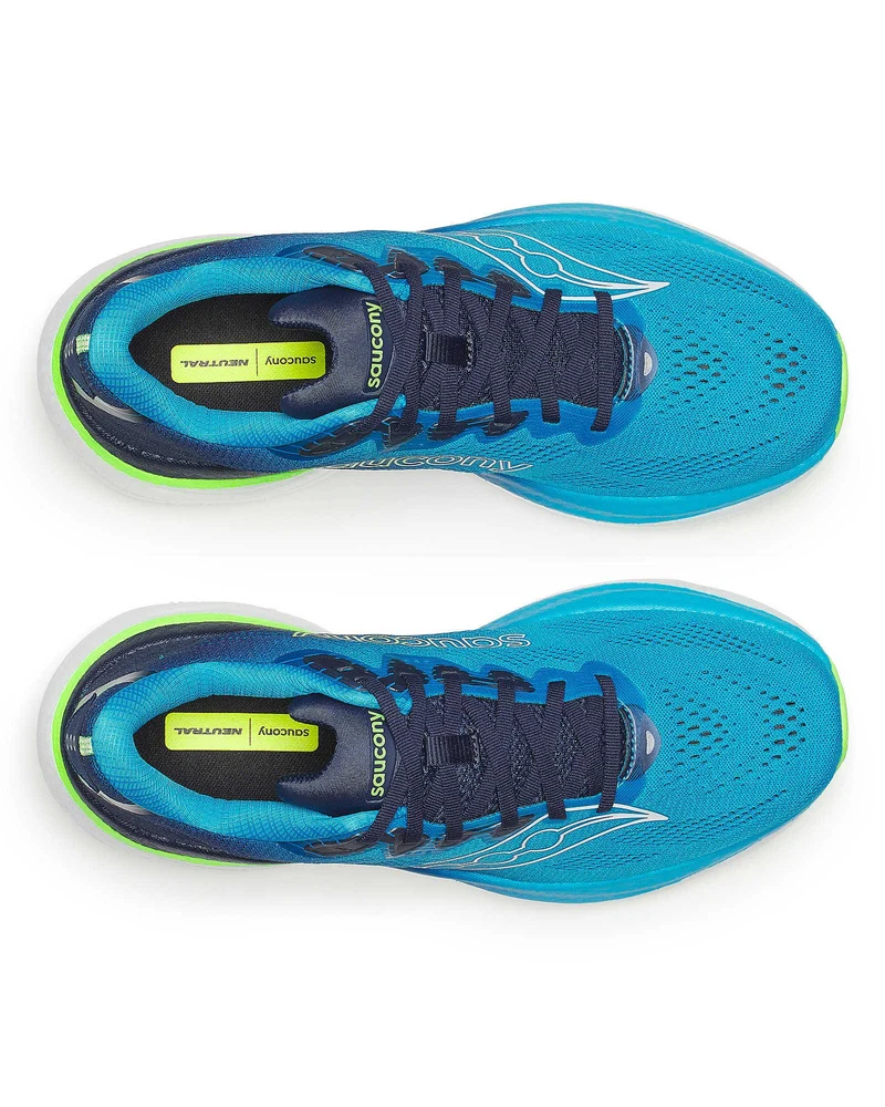 Scarpe Da Running Ride 19 Cobalt / Slime Uomo