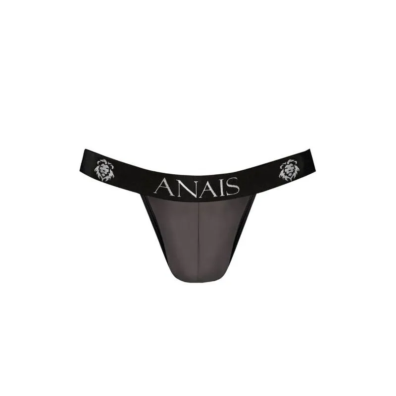 suspensoir homme érotique noir finitions élégantes ajustable confortable maintien sculptant tulle translucide string coupe révélant fesses séduisant Anais