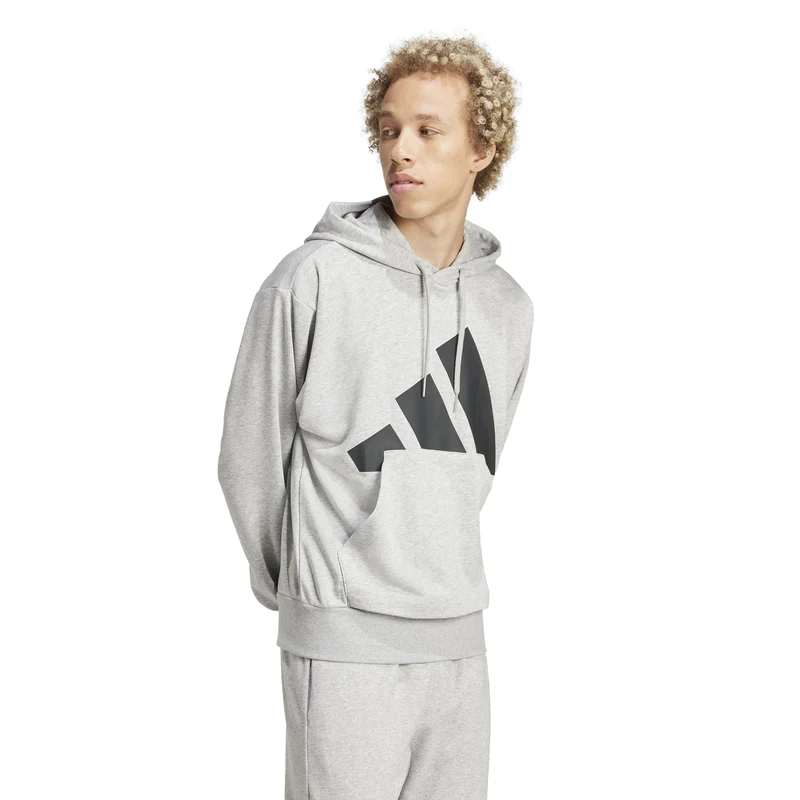 Felpa Con Cappuccio Essentials Big Logo French Terry