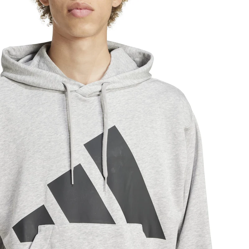 Felpa Con Cappuccio Essentials Big Logo French Terry